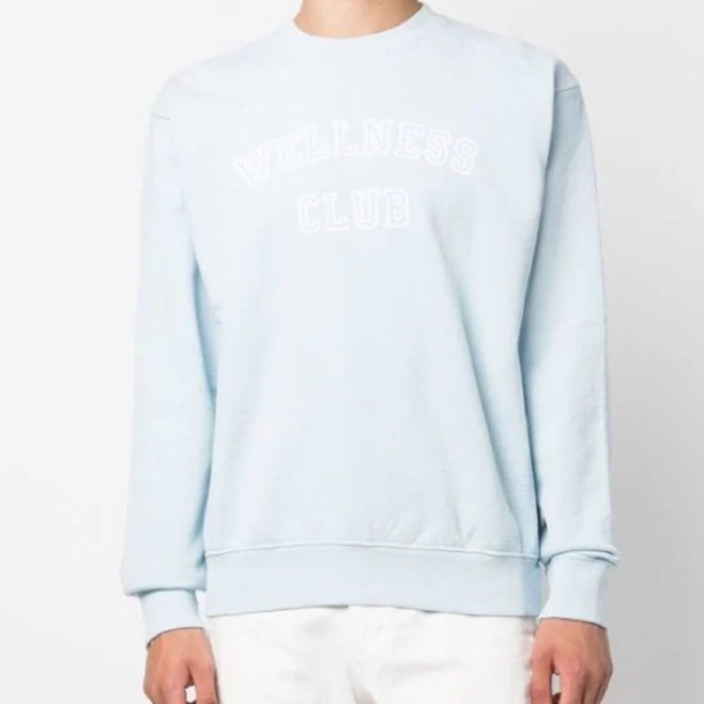 Sporty & Rich Wellness Club Crew Neck Sweatshirt XL